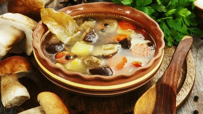 Грибная юшка – идеальный обед для настоящего украинца