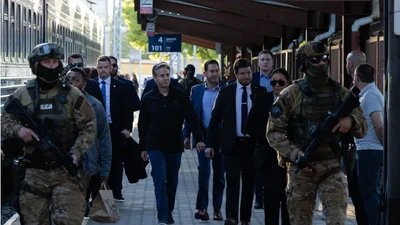 Держсекретар США Ентоні Блінкен виступив у популярному київському барі