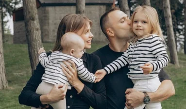 Даша Хлистун засипала мережу теплими родинними фото з Михайлюком і дітьми