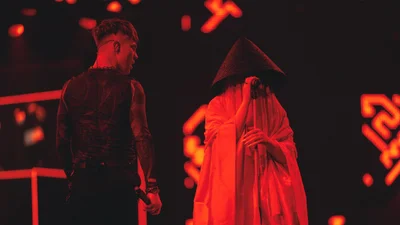 Артем Пивоваров розсмішив виконанням партії Klavdia Petrivna у пісні "Барабан"