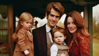 ИИ пофантазировал: какими бы были дети звездных актерских пар, если бы те не распались