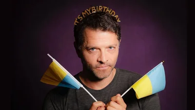 Зірка "Надприродного" Міша Коллінз прибув до Києва і показав фото