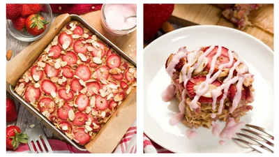 Сирна запіканка з полуницею – ніжний і повітряний десерт, який зведе з розуму