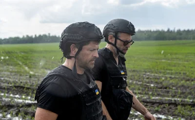 Міша Коллінз і Даріус Мардер у Сумській області - фото 614983