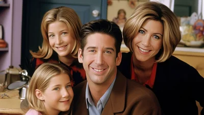 Як би виглядали діти головних героїв серіалу "Друзі" – крутезні фото від ШІ