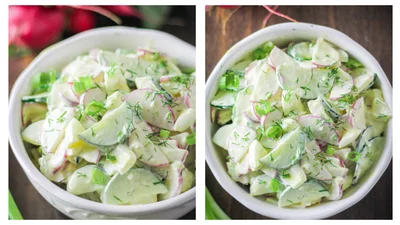 Салат с редиской – как приготовить легкое летнее блюдо