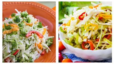 Салат с молодой капустой – будешь готовить его весь сезон