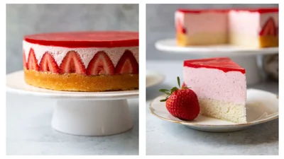Десерт для летнего праздника: этот торт с клубникой обожают гости