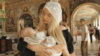 Parfeniuk і Сімбочка похрестили свою доньку й показали її обличчя