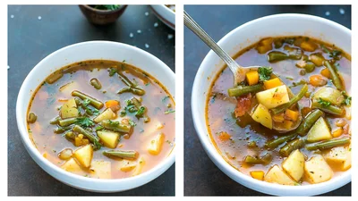 Літній суп з овочами – легкий обід, який втамує голод у спеку