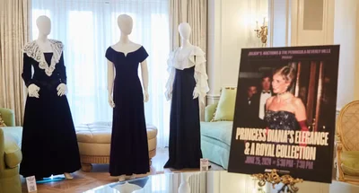 Культові сукні та аксесуари: на аукціон виставили найбільшу колекцію речей принцеси Діани