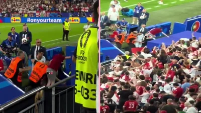 Фанат спробував вдарити Кріштіану Роналду — реакція охоронця вражає