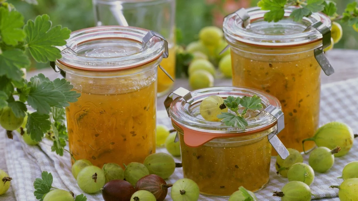 Вишукане варення з аґрусу