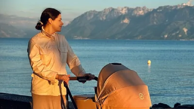 "Первый месяц Адамчика": новые снимки сына Иванны Онуфрийчук покоряют сеть