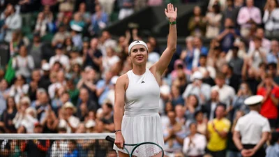 Еліна Світоліна розплакалася, коли пройшла у чвертьфінал Вімблдону — дивись відео