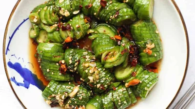 Огурцы по-корейски – быстрый рецепт хрустящей закуски