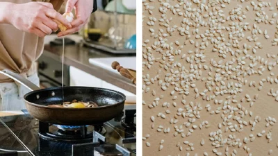 Завтрак от Татаринцевой с кунжутом и яйцами: приготовь себе утром это интересное блюдо