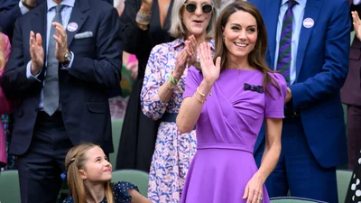 Сильная и улыбающаяся: онкобольная Кейт Миддлтон посетила финал Уимблдона-2024