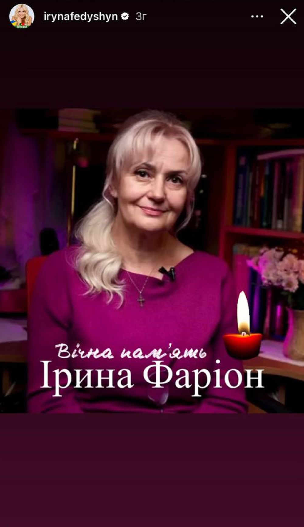 'Очень грустно и жаль', - украинские звезды отреагировали на гибель Ирины Фарион - фото 624941