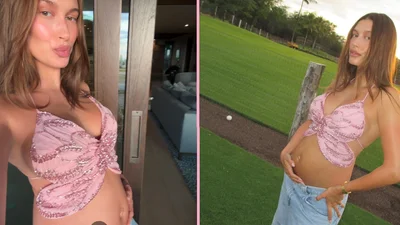 Хейли Бибер впервые прокомментировала беременность и хейт фанов Селены Гомес из-за отношений с Джастином