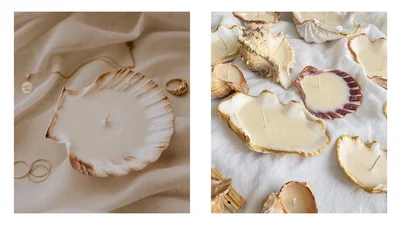 Свічки в мушлях: як зробити естетичний аксесуар, який врятує у блекаут