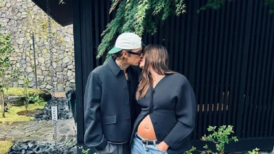 Сладкая парочка: Джастин Бибер и Хейли записали милое видео с беременным животиком