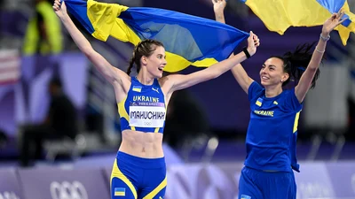 "Золото" и "бронза" для Украины: Ярослава Магучих и Ирина Геращенко победительницы Олимпиады 2024 по прыжкам в высоту