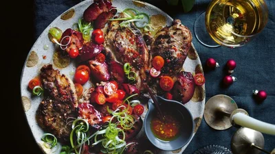 Финалистка "МастерШеф" показала, как вкусно приготовить свинину со сливами – видео