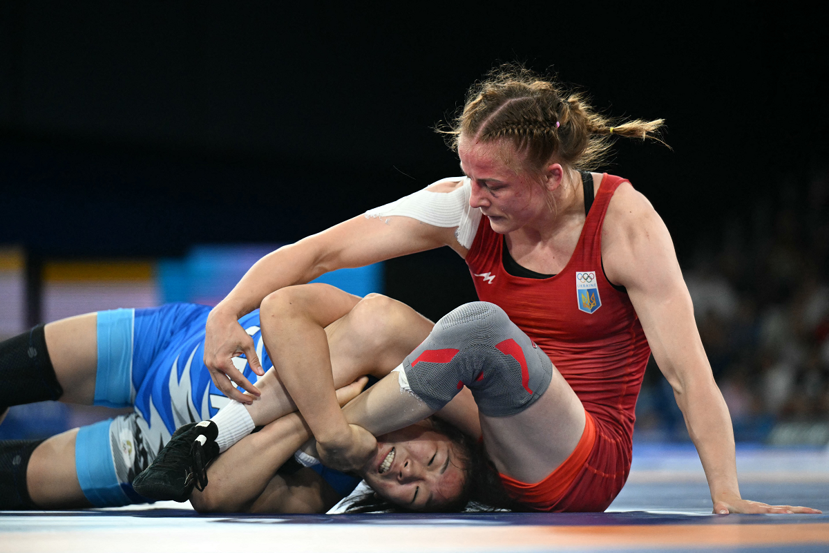 Ірина Коляденко й Сакуру Мотокі на Олімпіаді 2024 - фото 629485