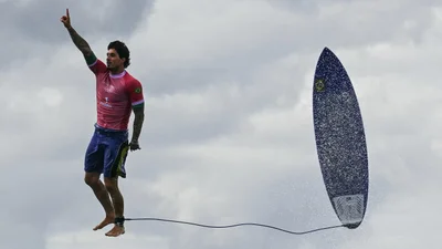 Самые крутые фотографии с Олимпиады-2024: они уже вошли в историю