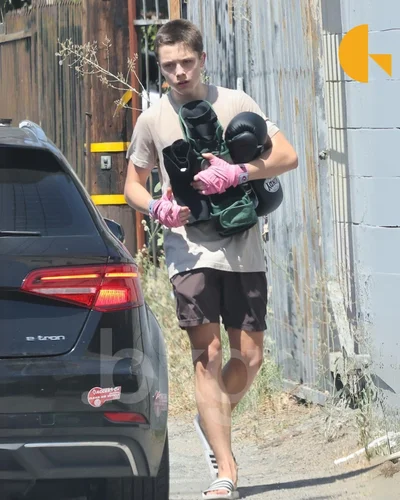 Это редкие фото самого младшего сына-отшельника Питта и Джоли: как выглядит мальчик - фото 630305