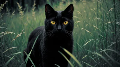 Міжнародний день чорних котів 2024: цікаві та неймовірні факти про пухнастиків