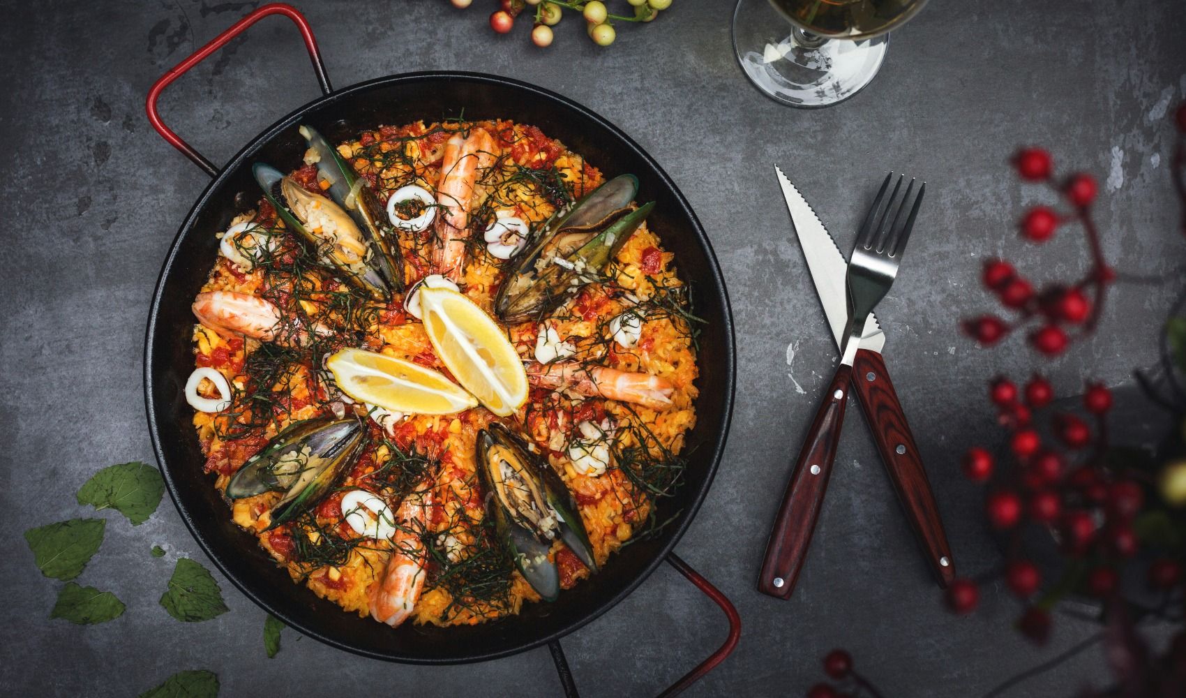 Паэлья (Paella) с морепродуктами | Пошаговый рецепт с фото - Агро-Альянс | Мир Круп