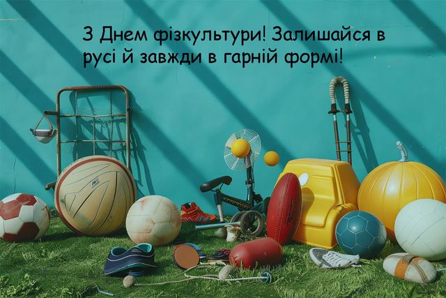 З Днем фізкультури і спорту України