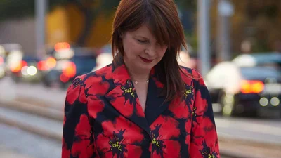 Яркие и небанальные луки, которыми красовались гости Ukrainian Fashion Week