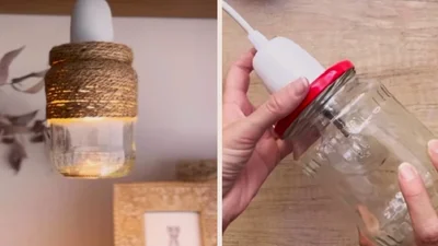 Минимум бюджета и времени: как сделать стильный светильник для комнаты