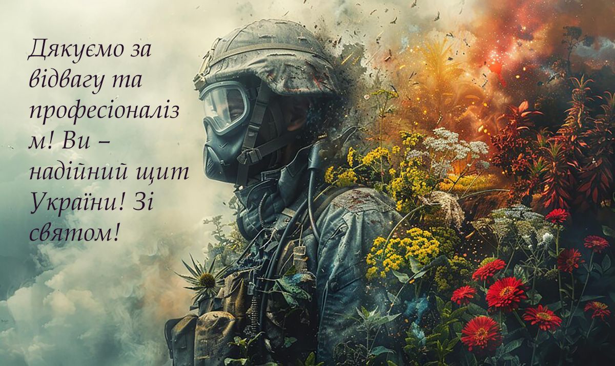 День войск радиационной химической и биологической защиты Вооруженных Сил Украины 2024: тематические поздравления и картинки к празднику - 637500 День войск радиационной химической и биологической защиты Вооруженных Сил Украины 2024: тематические поздравления и картинки к празднику - фото 637500