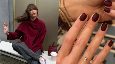 Идея на осень: этот темно-красный френч украсит твой сентябрь