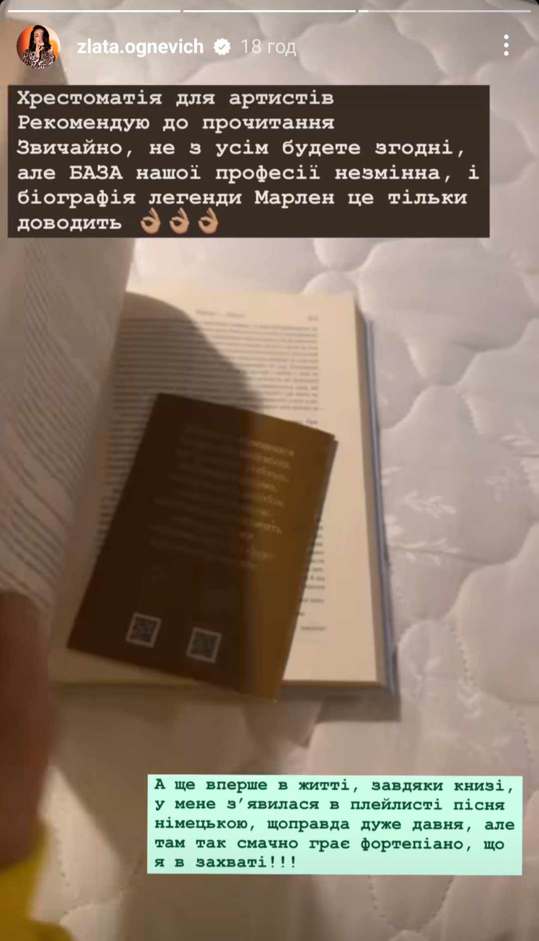 'Это просто восторг': очередная рекомендация книги от Златы Огневич, которой стоит воспользоваться - 639481 'Это просто восторг': очередная рекомендация книги от Златы Огневич, которой стоит воспользоваться - фото 639481