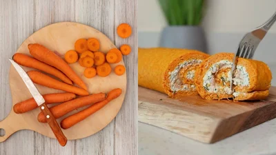 Морквяні рулетики - незвичайна закуска, яка здивує твоїх гостей