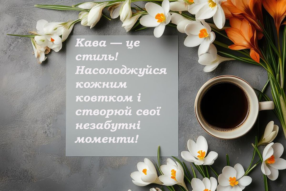 Міжнародний день кави 2024 - картинки та привітання своїми словами - 643806 Международный день кофе 2024 - картинки и поздравления своими словами - фото 643806