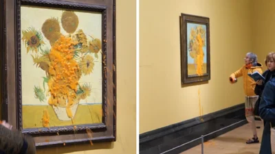 Картины Ван Гога снова стали мишенью экоактивистов: что произошло