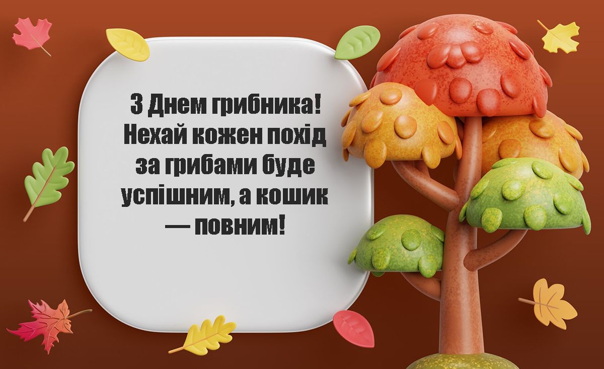 'Полная корзина' поздравлений со Всемирным Днем грибников 2024: интересная проза и тематические открытки - 644322 'Полная корзина' поздравлений со Всемирным Днем грибников 2024: интересная проза и тематические открытки - фото 644322