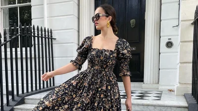 Летние платья в осенних образах: 4 идеи, как носить стильно