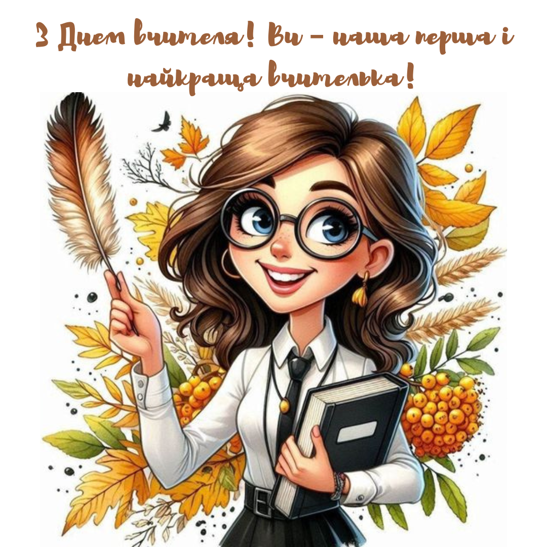 День учителя: теплые слова для первой учительницы и яркие открытки - 644860 День учителя: теплые слова для первой учительницы и яркие открытки - фото 644860