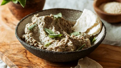 Достойный конкурент хумусу: готовим популярную намазку из баклажанов - бабагануш