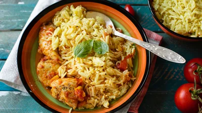 Индейка с рисом – как плов, только еще вкуснее