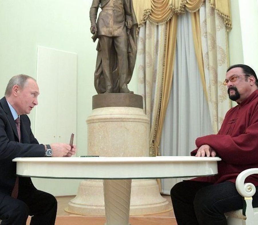 Путін і Стівен Сігал - 647646 Путін і Стівен Сігал - фото 647646