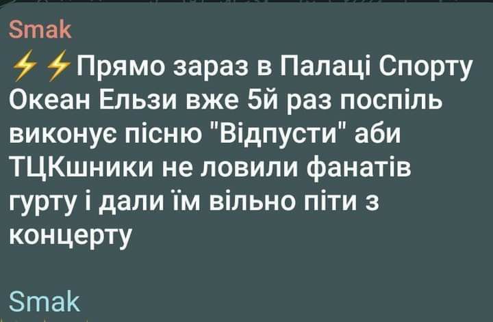 Концерт 'Океан Эльзы' с проверкой от ТЦК: сеть отреагировала мемами - фото 647968