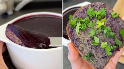 Незвичний паштет із печінки й кисло-солодкого ягідного желе